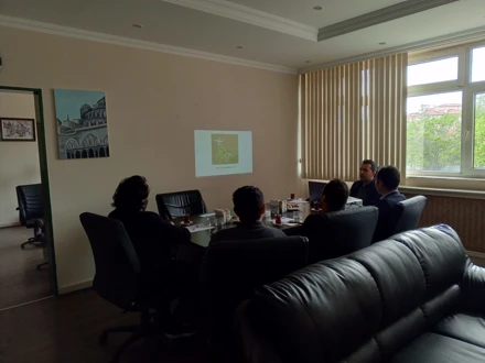 İlçe Tarım Müdürlüğü ile Yürütülen Proje Toplantısı Gerçekleştirildi